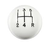 Hurst 1630014 White 5-Speed Classic Shifter Knob