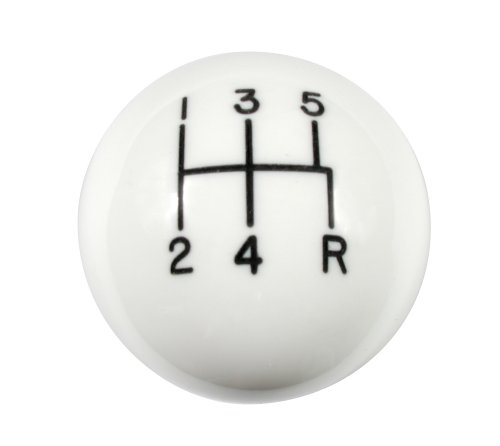 Hurst 1630014 White 5-Speed Classic Shifter Knob