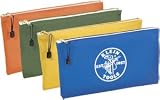 Klein Tools #5140 4PC Canvas Zipper Bag