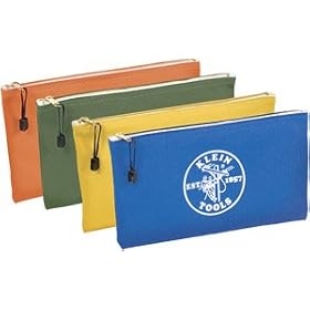 Klein Tools #5140 4PC Canvas Zipper Bag by KLEIN TOOLS