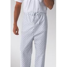 Drawstring Pajama Pants - Snowflake Print, 3.0 oz/sq yd - X-Large - 12 Each / Dozen