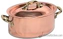Mauviel 1.6mm 1.2 qt. Oval Stock Pot with Lid (DI) 6521-16