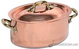 Review Mauviel  / Mauviel 1.6mm 1.2 qt. Oval Stock Pot with Lid (DI)