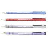 Paper Mate(R) FlexGrip Ultra&trade; Ballpoint Pens, Fine Point, 0.8 mm, Blue, Box of 12