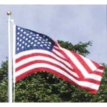 U.S. Nylon US Flag 3X5 ft - American Made - Embroidered Stars - SALE!