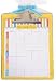 Smart Schedules Circus Clip Board - Family Calendar