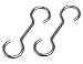 J.K. Adams PR-EX-04 4-Inch Extension Hook for Pot Racks, Set of 2