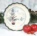 Decorative Plates White/Hunter , Pie Plate