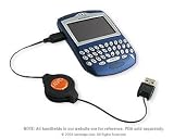 BlackBerry 6200/7200 Series Retractable Sync and Charge Cable (black)