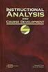 Instructional Analysis and Course Development