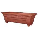 DCN Plastic 1427AR Azura Rectangle Patio Planter, Arizona