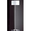 Stehleuchte "Loft" in Wei� / Nickel matt