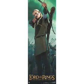 Lord of the Rings - Legolas, Door-Size Poster, 21x63