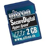 Ultron Hyper Speed - Flash memory card - 2 GB - 133x - SD