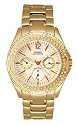 GUESS? Women's Waterpro Gold-Tone Crystal Accented Watch #11609L