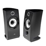 Cyber Acoustics, 2.0 Black Pedestal Speakers (Catalog Category: Speakers / 2-Piece Systems)