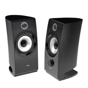 Cyber Acoustics, 2.0 Black Pedestal Speakers (Catalog Category: Speakers / 2-Piece Systems) Cyber Acoustics, 2.0 Black Pedestal Speakers (Catalog Category: Speakers / 2-Piece Systems)
