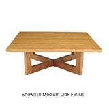 37 Square Coffee Table - Cherry Finish