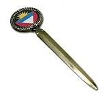 Antigua  Barbuda Flag Letter Opener