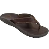 OluKai 'Ohana Dark Java Leather Sandal (13)