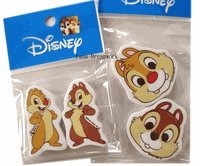 Disney Chip & Dale 4 pcs Erasers Set