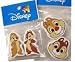 Disney Chip & Dale 4 pcs Erasers Set