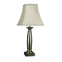 Column Table Lamp - Antique Pewter