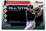 2004 Bowman Futures Game Gear Jersey Relics #FG-AR Alexis Rios - Toronto Blue Jays (Piece of Authentic Game Used Jersey) (Baseball Cards)