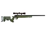 TSD Tactical SD97 Bolt Action Sniper Airsoft Rifle - OD Green
