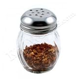 Grated Cheese or Red Pepper Glass Shaker