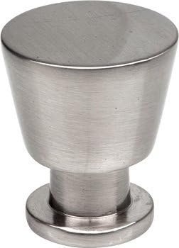 Deco Brushed Nickel Drawer Cabinet Knob