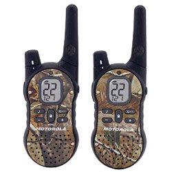 Motorola Talkabout GMRS FRS 2-Way Radios With 12-Mile Range With Camo Faceplates by Motorola