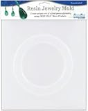 RESIN JEWELRY REUSABLE PLASTIC MOLD 1/PKG-BANGLE BRACELET 1/4X2-5/8