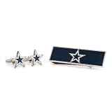NFL Cufflinks and Money Clip Gift Set