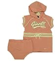 San Francisco Giants Two Piece Hooded Pink Dress Set