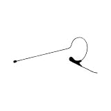 Av-jefe Avl670b-35 Earhook Mini Headset Microphone with 3.5mm Lock Screw Connector (Black)