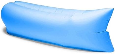 UKINDA Fast Inflatable Bag,Camping Mattress Folding Sofa Beach Sleep Bed Blue