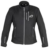 Alpinestars Womens Stella Rebel Air-Flo Textile Motorcycle Jacket Black XXL