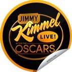 2013 GetGlue Jimmy Kimmel Live at the Oscars 2013 sticker NLA