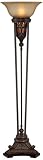 IMAGE OF Fleur-De-Lis Torchiere Floor Lamp