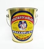 Fallot Dijon Mustard Tin Pail w Jar 15.8 oz