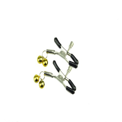 SMグッズ★SM拘束具★铃付きの乳首クリッパ