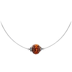 Handcrafted Vintage Mood Bead Choker Necklace
