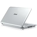 MSI Wind U100-279US 10-Inch Netbook (1.6 GHz Intel Atom Processor, 1 GB RAM, 160 GB Hard Drive, XP Home, 6 Cell Battery) White