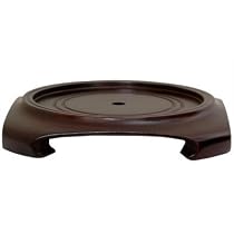 Big Sale Rosewood Vase Stand Size: 2" H x 8.5" W x 8.5" D