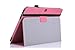 MoKo Samsung Galaxy Tab 4 10.1 / Tab 4 Nook 10.1 2014 Case - Slim Folding Stand Cover Case, PINK (With Smart Cover Auto Wake / Sleep)
