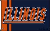 Illinois Illini 3'x5' Banner Flag