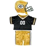 Reebok Green Bay Packers Youth Green Distressed Logo Ringer T-shirt