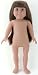 SPRINGFIELD COLLECTION PRE-STUFFED DOLL 18-LINDSAY/BRUNETTE HAIR BROWN EYES