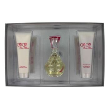 Can Can by Paris Hilton Gift Set -- 3.4 oz Eau De Parfum Spray + 3 oz Body Lotion + 3 oz Shower Gel for Women Can Can by Paris Hilton Gift Set -- 3.4 oz Eau De Parfum Spray + 3 oz Body Lotion + 3 oz Shower Gel for Women